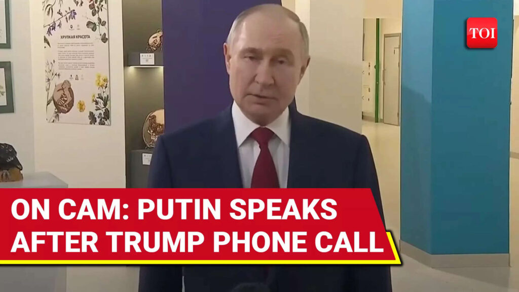 FULL: Putin Speech In English After Marathon Trump Phone Call; 'Ukraine Will Have To…'