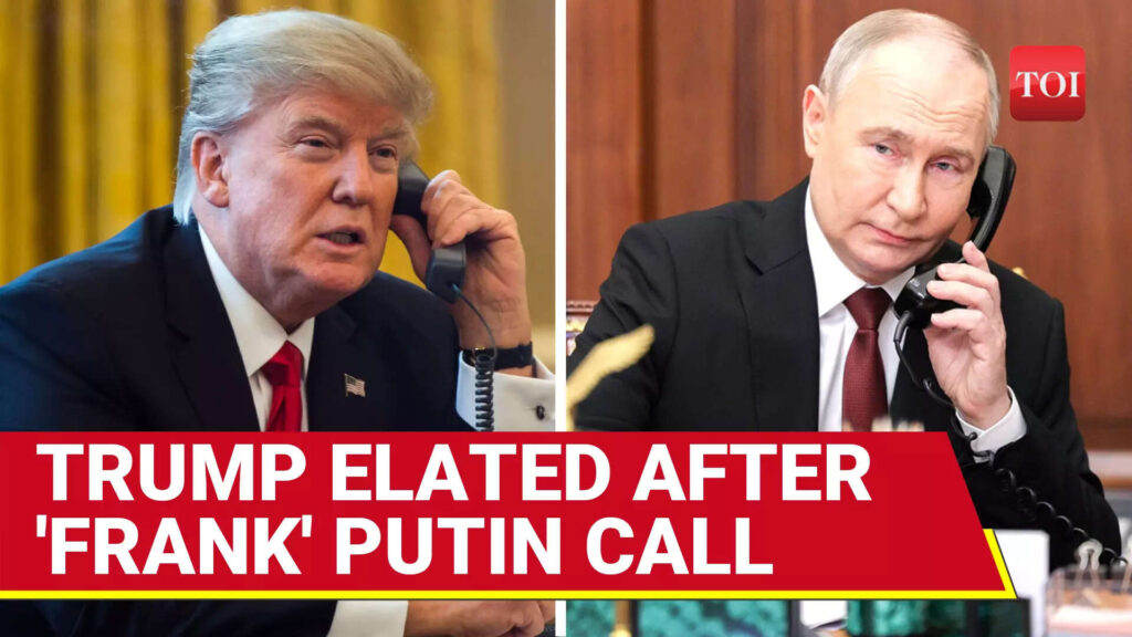 Trump-Putin Call Sparks Ceasefire Talks, Russia, Ukraine To Negotiate End To War