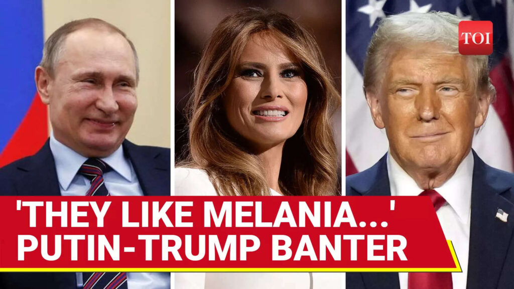 'We Like Melania': Putin Shocks Trump; Watch POTUS & First Lady's Reaction To On-Call Banter