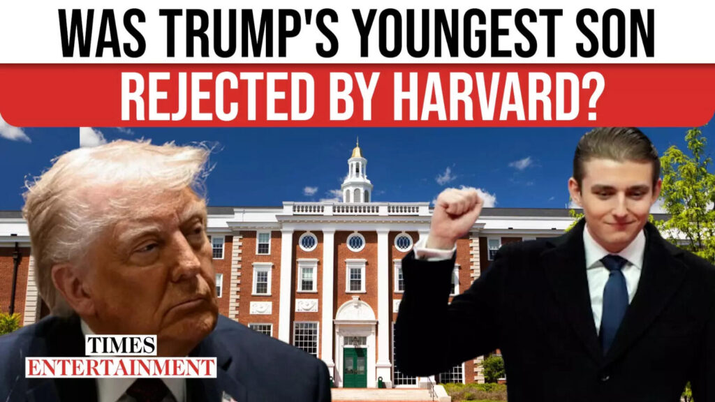 Harvard Rejected Barron? Internet Explodes With Ivy League Conspiracy Theories