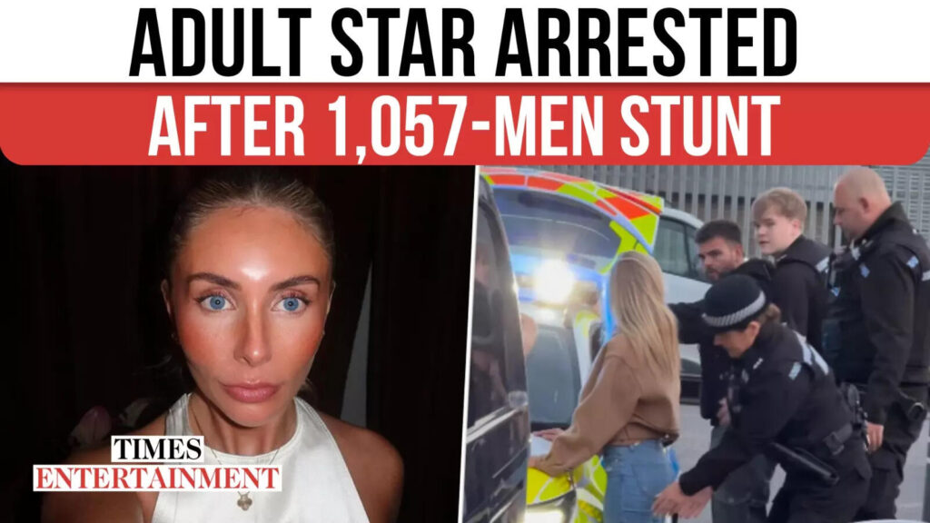 Adult Star Bonnie Blue Who Slept with 1,057 Men ARRESTED! Publicity Stunt BACKFIRES?