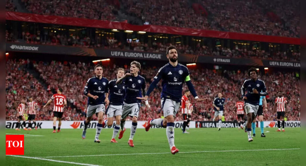 Europa League: Manchester United dominate Athletic Bilbao to take 3-0 semi-final first leg lead | Football News
