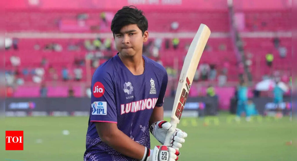 Vaibhav Suryavanshi’s magic! First a 35-ball ton, now he destroys stumps in half – WATCH | Cricket News