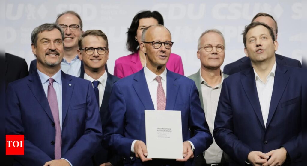 German coalition deal signed on eve of Merz govt launch | World News
