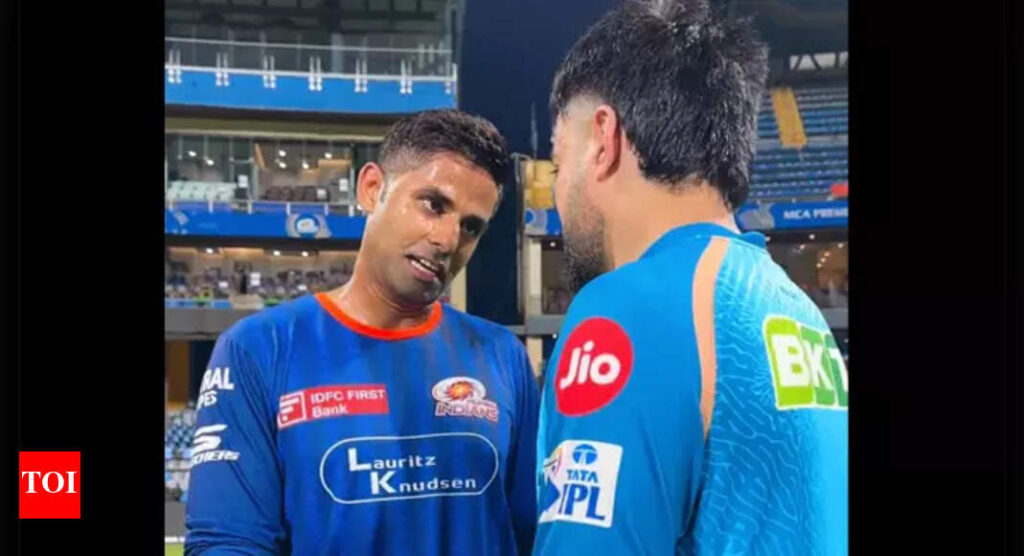 ‘Aap karo toh dance, hum kare toh …’: Suryakumar Yadav and Rashid Khan’s hilarious banter ft. Mohammed Siraj – Watch! | Cricket News