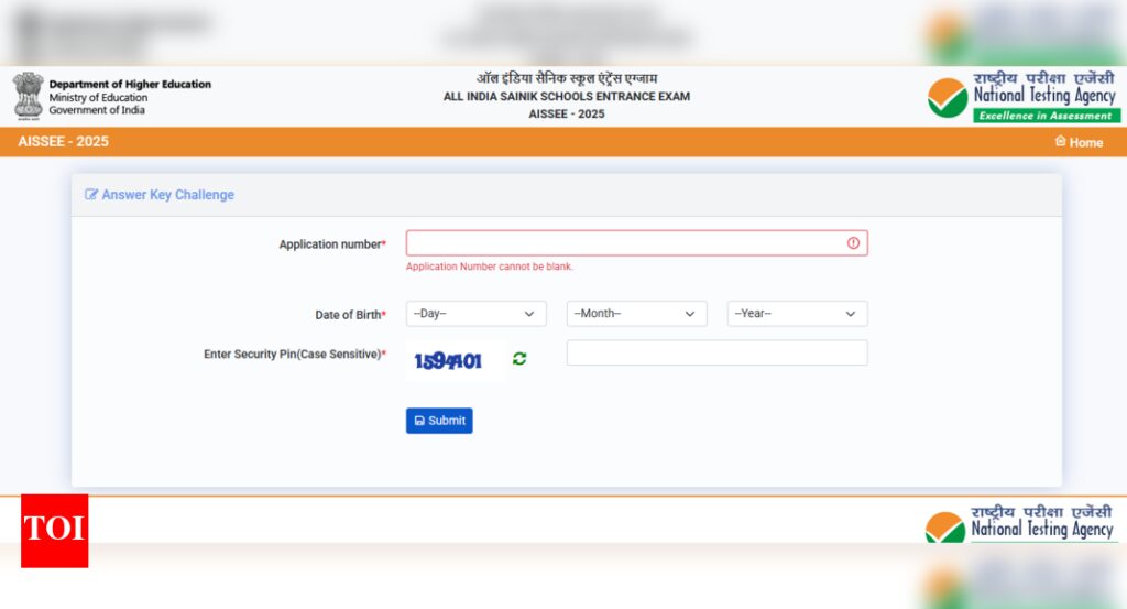 AISSEE 2025 answer key released: Direct link to download and raise objections here