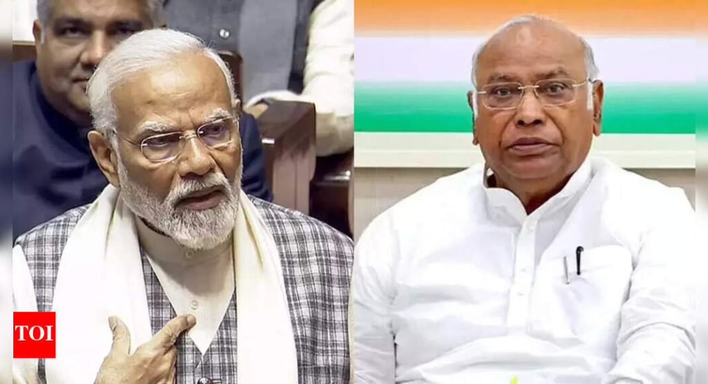 ‘Remove 50% cap on reservation’: Congress chief Mallikarjun Kharge makes three suggestions to PM Modi on caste census | India News