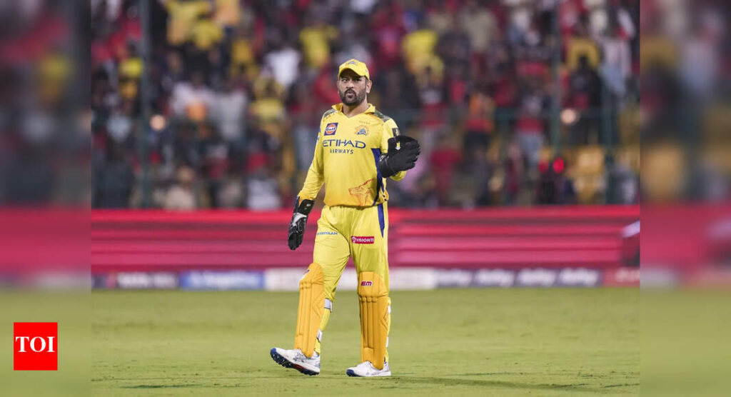 ‘He will play’: CSK bowling coach gives fitness update on MS Dhoni | Cricket News