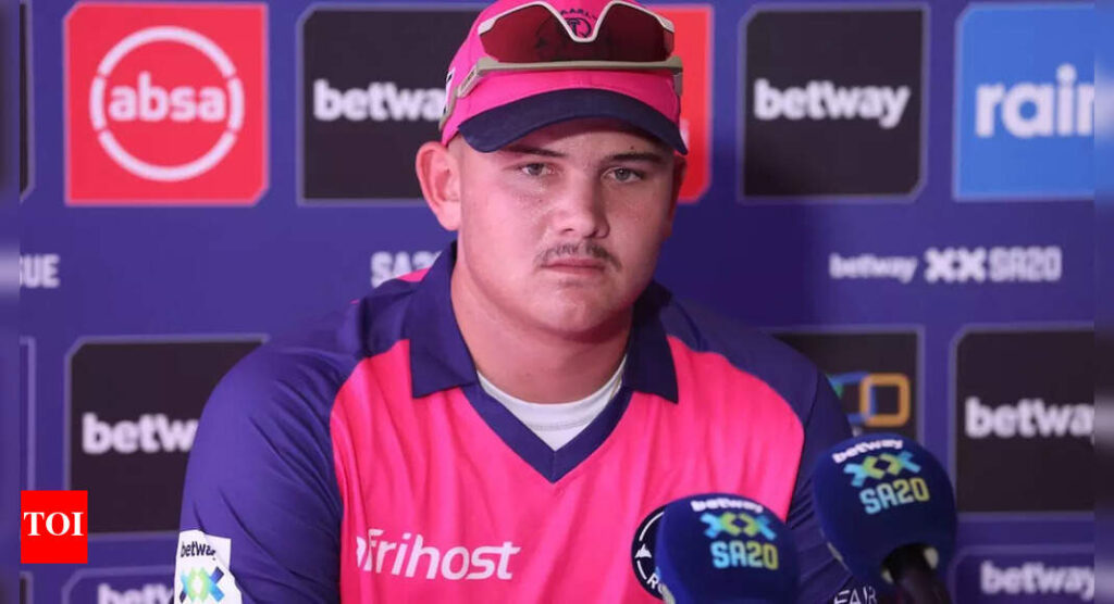 IPL 2025: Rajasthan Royals sign South African talent Lhuan-dre Pretorius as replacement for Injured Nitish Rana | Cricket News