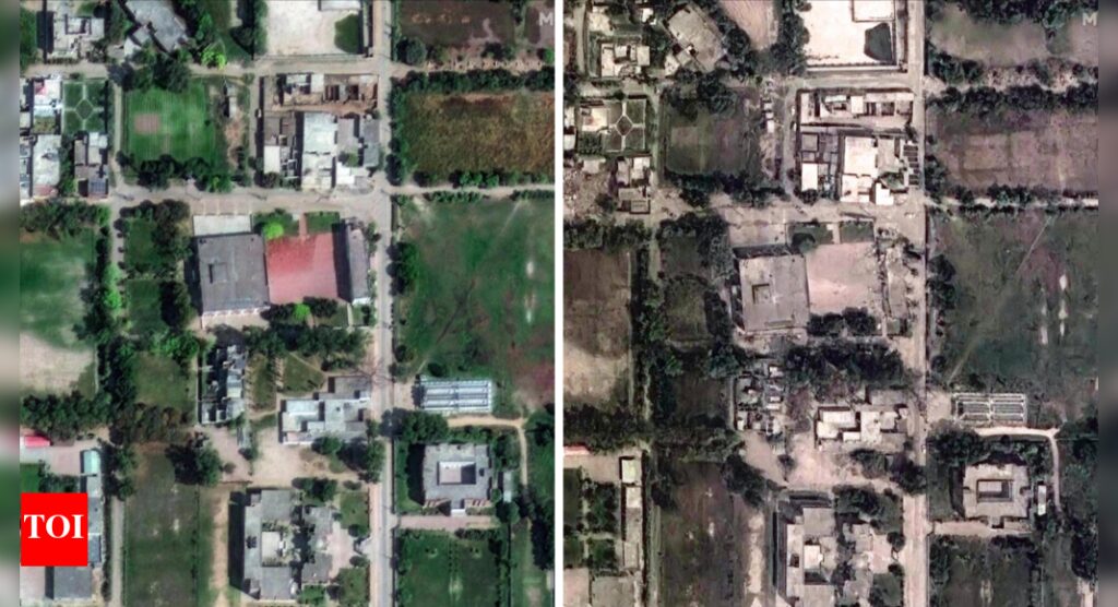Before & after: Satellite images reveal damage to terror camps in Pakistan after Operation Sindoor | India News