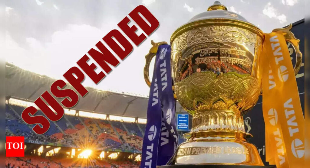 IPL 2025 News LIVE: BCCI suspends IPL for one week ‘with immediate effect’ amid India-Pakistan tensions; MI, GT players head home