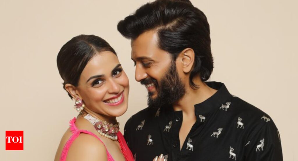 When Genelia D’Souza confessed avoiding Riteish Deshmukh because he was the Chief Minister’s son- But it all led to a fairytale ending | Hindi Movie News