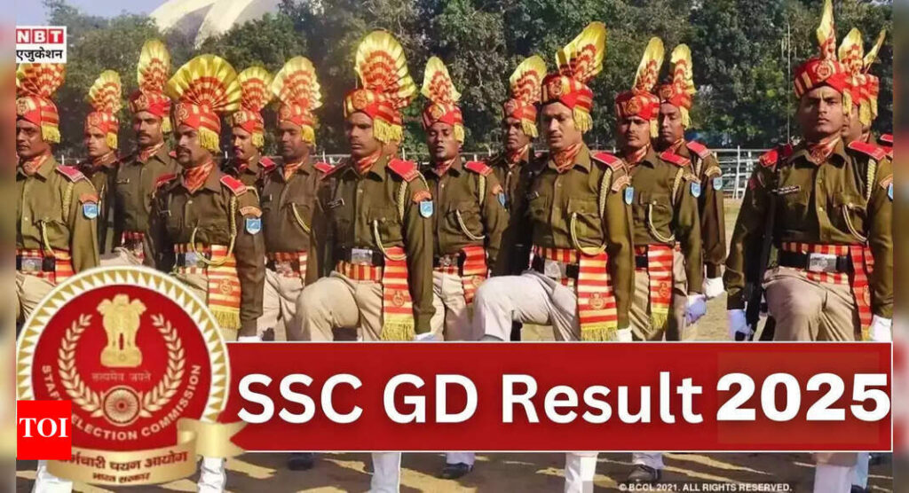 SSC GD result 2025 expected to release soon at ssc.gov.in: Check steps to access scorecards here