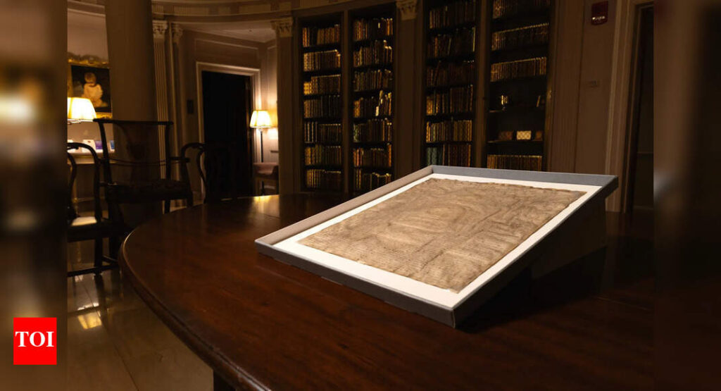 Harvard Magna Carta ‘copy’ is original, experts say | World News