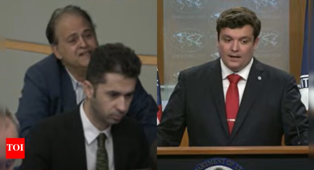 Watch: US shuts down Pakistani reporter who accused PM Modi of ‘not welcoming’ ceasefire