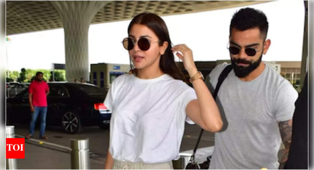 Anushka Sharma: Anushka Sharma and Virat Kohli’s daughter Vamika’s adorable airport moment with teddy melts hearts