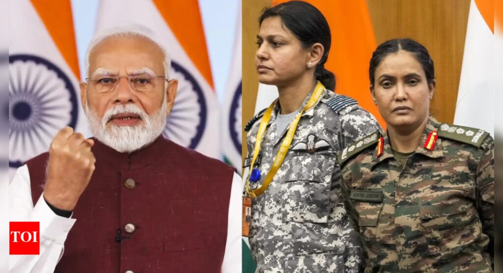 Operation Sindoor: PM Modi has kept women at centre of India’s retaliation against Pakistan | India News