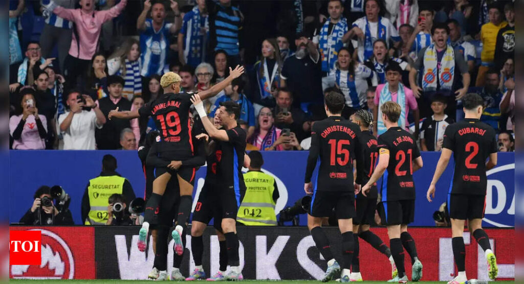 Barcelona win 28th La Liga title after beating Espanyol | Football News