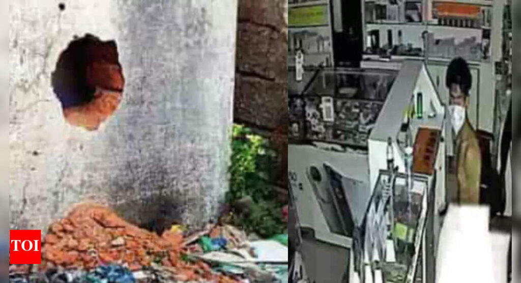 ‘Didn’t want to ruin new clothes’: Naked burglar drills hole in Bengaluru store, steals phones to shower gifts for girlfriend | Bengaluru News