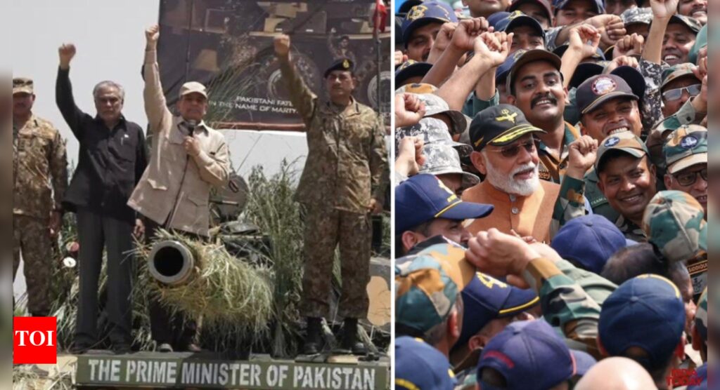‘Khet mein tank, jeet ka prank’: Pakistan’s Shehbaz Sharif ridiculed for airbase visit after PM Modi’s Adampur tour, netizens call it ‘TikTok war PR stunt’ | India News
