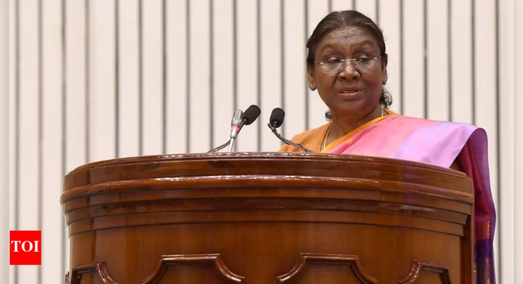 President Droupadi Murmu : Can SC fix deadlines for President, governors’ assent to bills? | India News