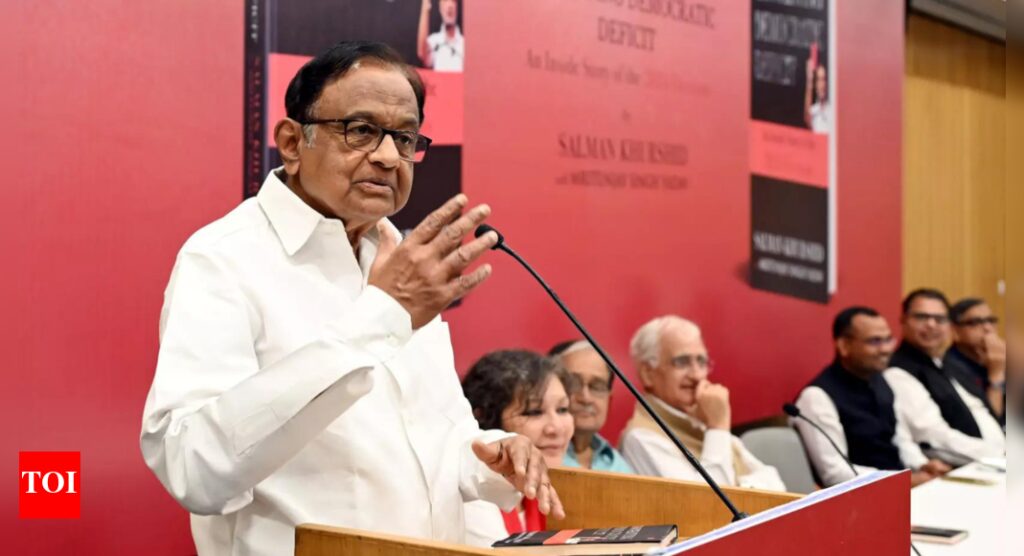Congress’s P Chidambaram admits INDIA bloc ‘frayed’; BJP calls it ‘tukde-tukde alliance’ | India News