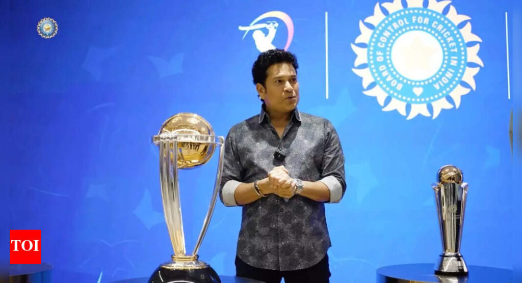 ‘Heart touching moment for me’: Sachin Tendulkar inaugurates ‘SRT 100’ at BCCI HQ – watch video