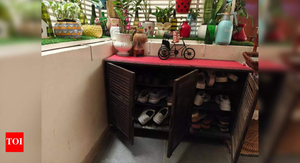 Bengaluru man fined Rs 24,000 for keeping shoe rack in apartment corridor | Bengaluru News
