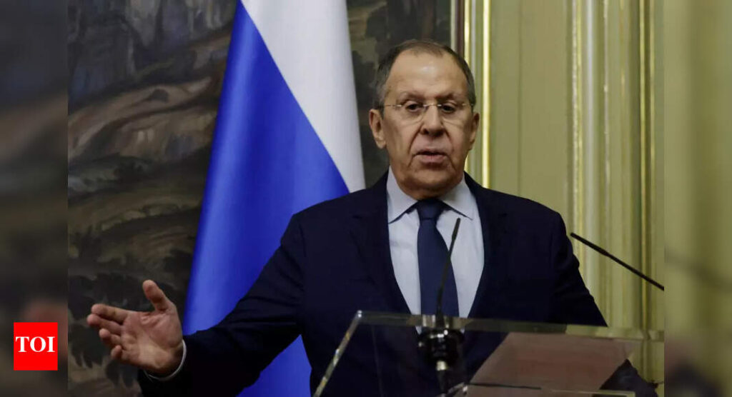 West trying to pit India against China, says Russian foreign minister Sergei Lavrov | World News