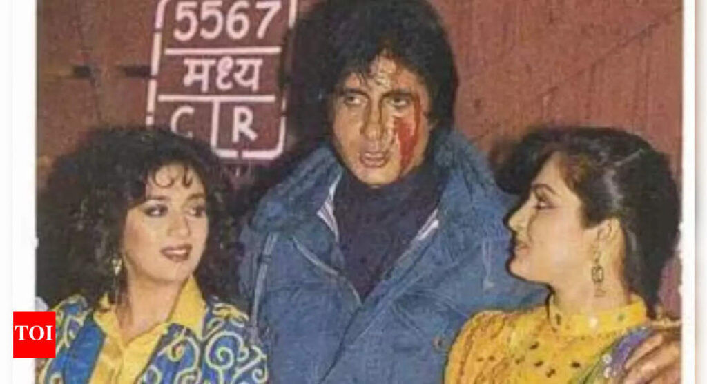Madhuri Dixit was fired when she refused to do THIS bold scene on camera in a film co-starring Amitabh Bachchan