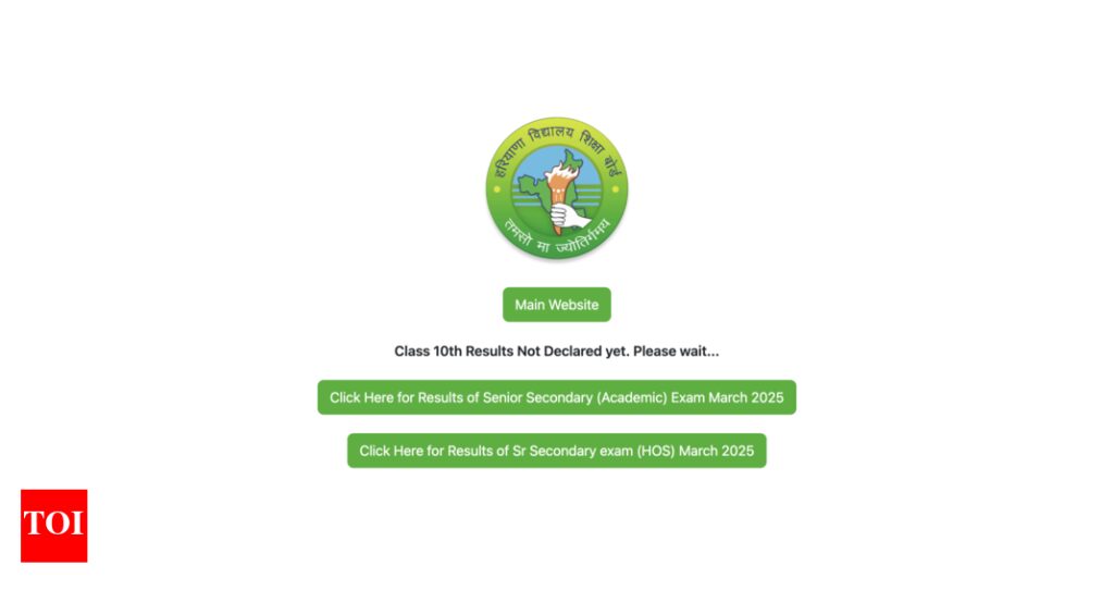Haryana 10th Result 2025 Date: How to check HBSE class 10 scorecards online at bseh.org