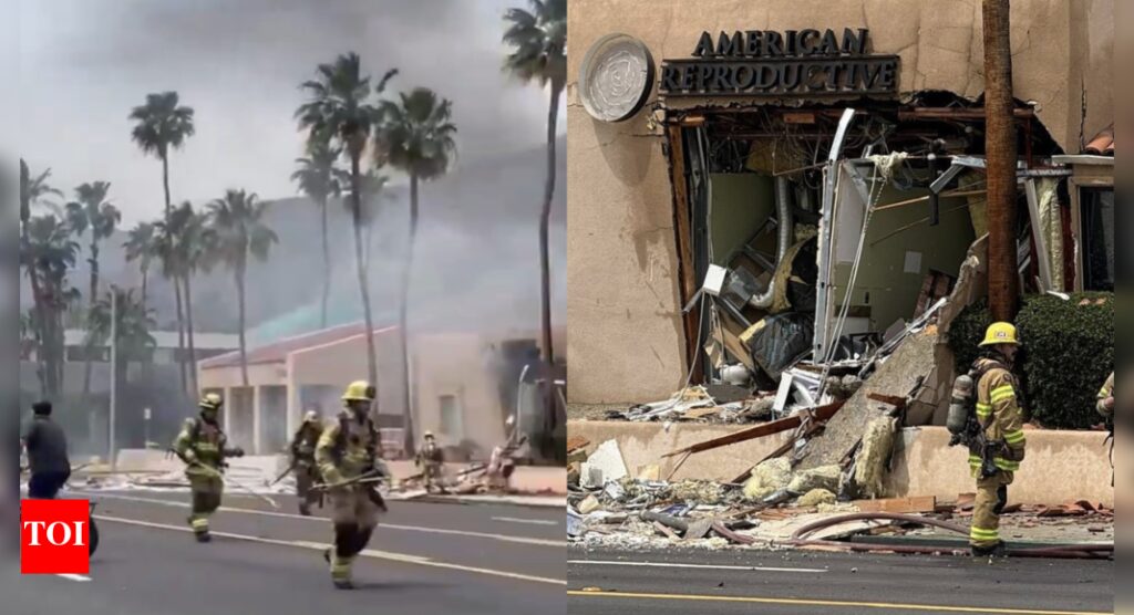 ‘Felt like a bomb went off’: Massive explosion rocks Palm Springs, one reported dead