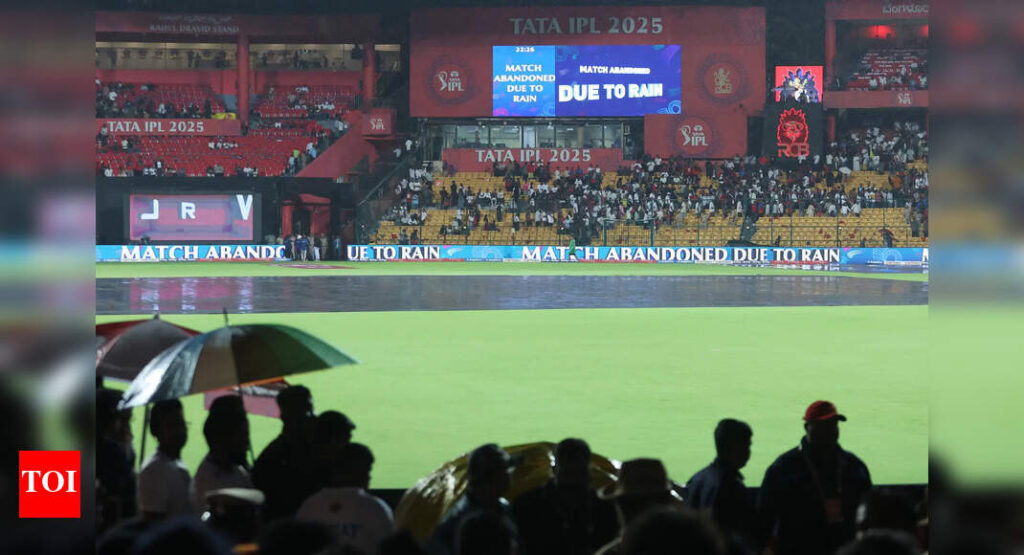 IPL 2025: RCB announces ticket refunds for abandoned KKR match | Cricket News