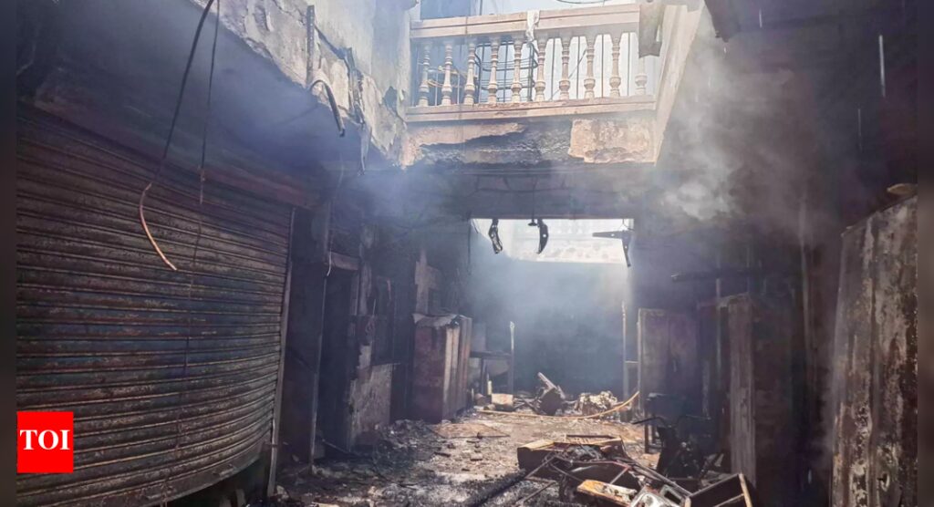 Hyderabad Charminar Fire Accident: 8 dead, several injured after fire breaks out in Gulzar Houz building near Hyderabad’s Charminar | Hyderabad News