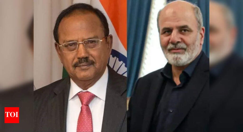NSA Ajit Doval, Iranian counterpart discuss bilateral ties | India News