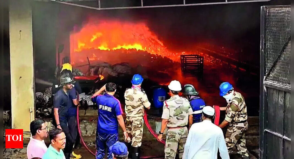 Factory owner, 87, toddler grandson among 8 killed in Maha factory blaze