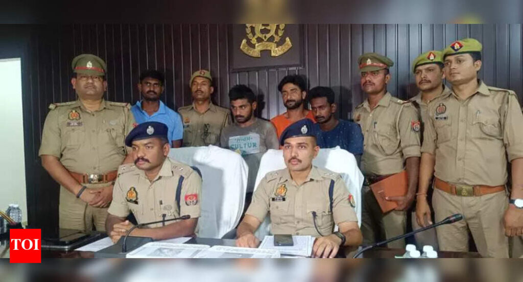 Cattle smugglers run over UP cop; 1 killed in encounter | India News