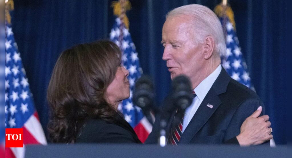 ‘He is a fighter’: Kamala Harris says Joe Biden ‘will face this challenge’ after his prostate cancer diagnosis
