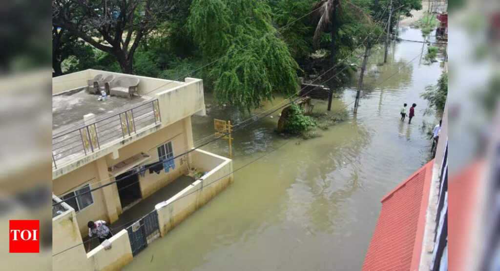Sai Layout in Bengaluru flooded again, residents blame official apathy, dread monsoon arrival | Bengaluru News