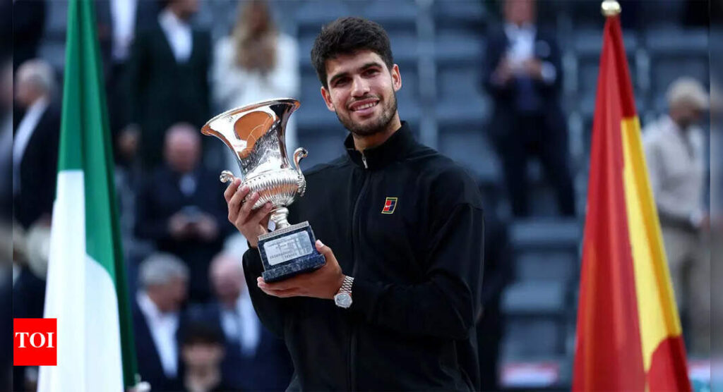 Carlos Alcaraz beats Jannik Sinner to win Italian Open in Roland Garros warning | Tennis News