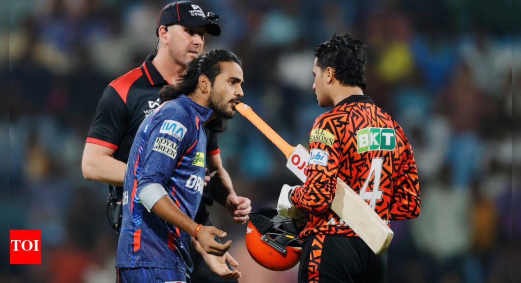 Drama at Lucknow! Digvesh Rathi, Abhishek Sharma clash in heated on-field spat – Watch | Cricket News