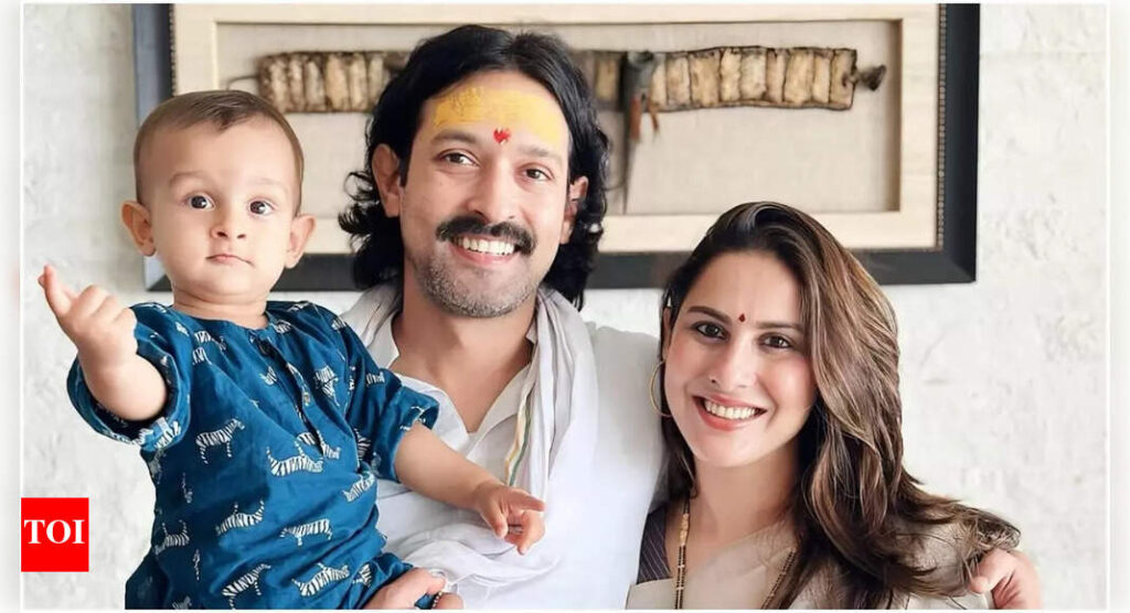 Vikrant Massey shares heartwarming family moments with Sheetal Thakur and son Vardaan