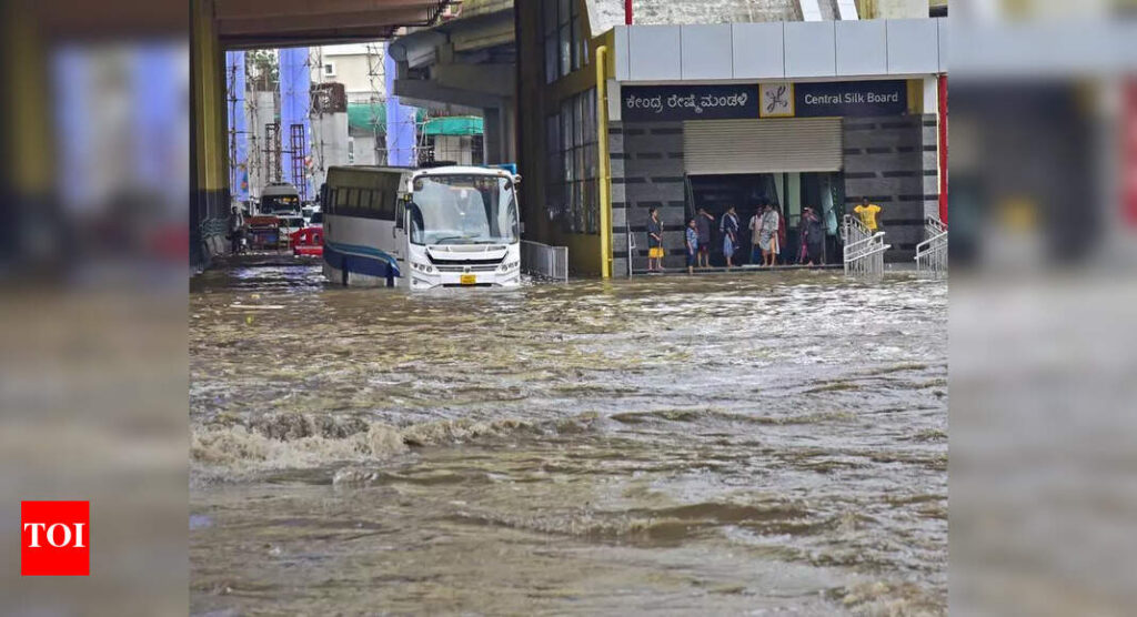 Waterlogged expressway, gridlock grip Bengaluru’s silicon spine | Bengaluru News