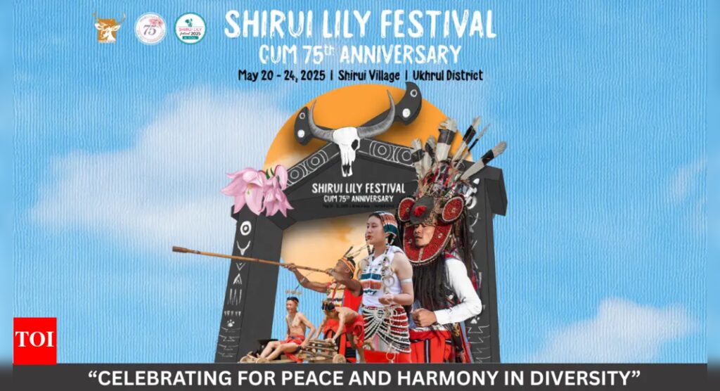 Shirui Lily festival 2025 kicks off in Manipur | India News