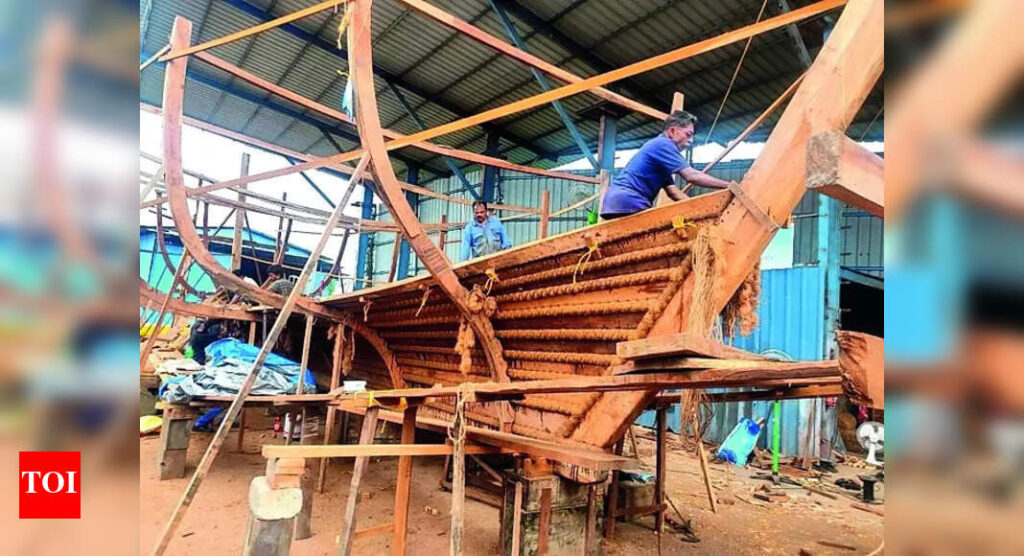 Navy set to induct ancient stitched ship at Karwar Naval Base today | Bengaluru News