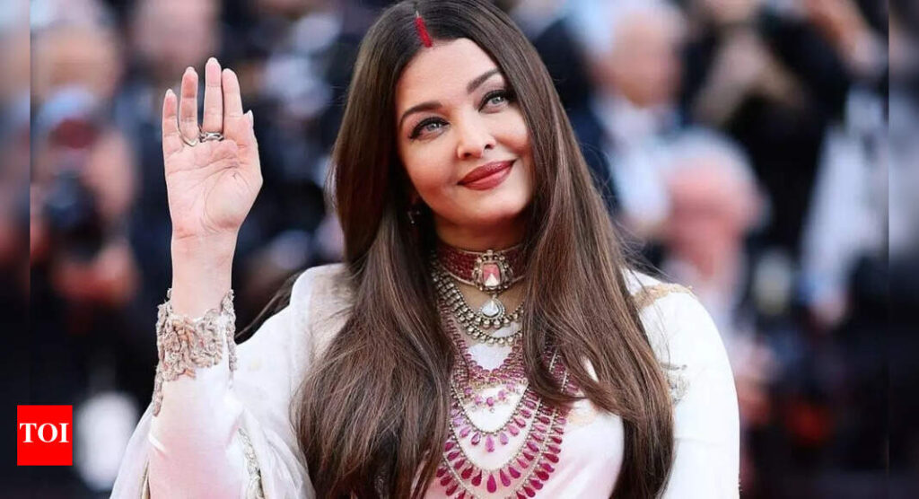 All about Aishwarya Rai’s regal Cannes 2025 look: Saree, sindoor and 500-carat ruby jewels | Hindi Movie News