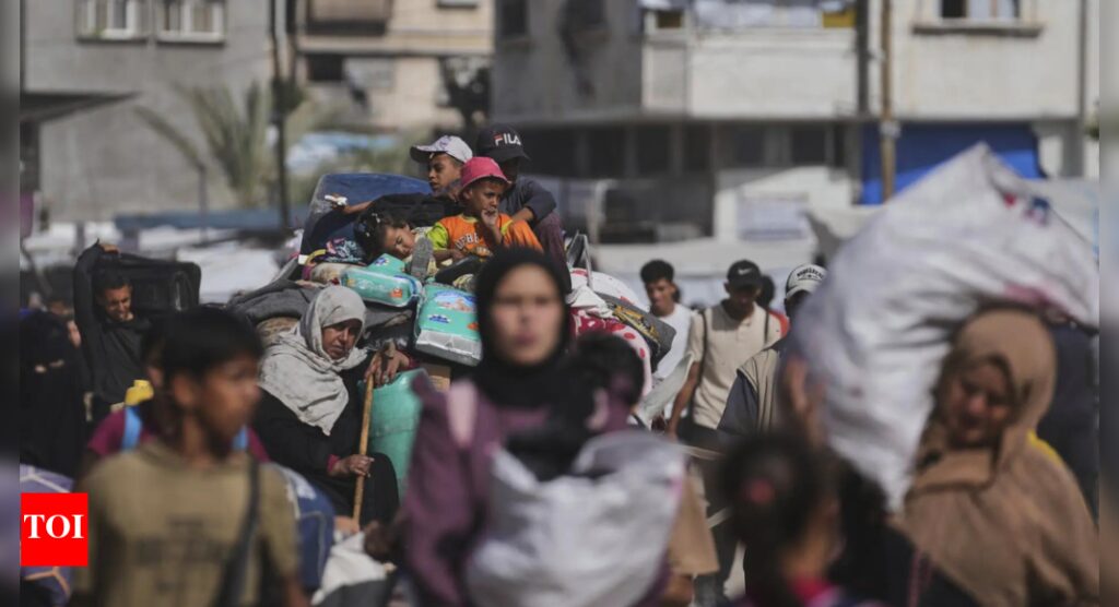 In first delivery since March, UN dispatches 90 aid trucks to Gaza