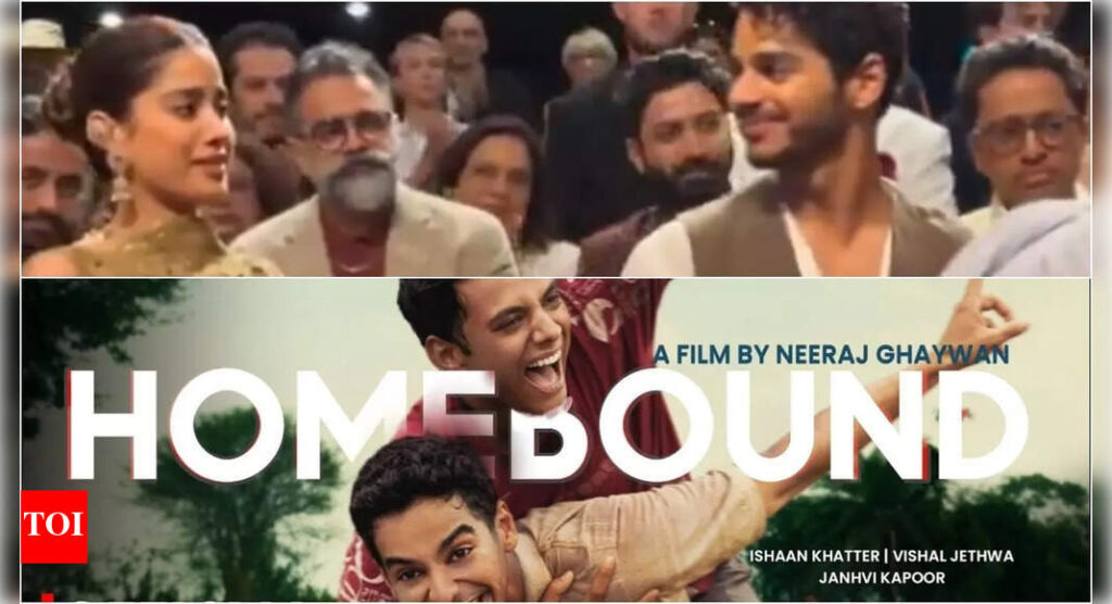 Cannes 2025: ‘Homebound’ gets 9-minute standing ovation; Janhvi Kapoor, Ishaan Khatter share emotional group hug | Hindi Movie News