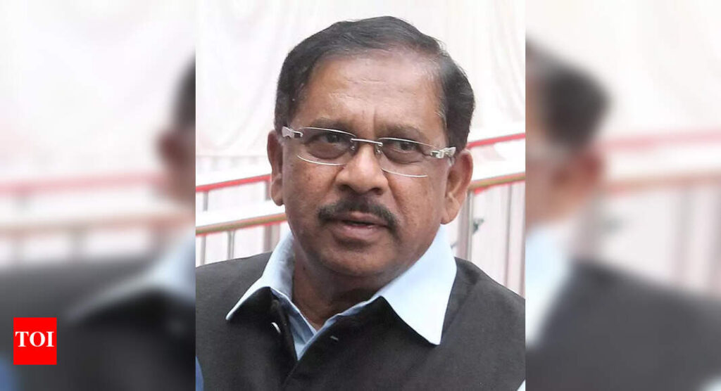 ED search at Karnataka home minister’s institutions sparks political debate | Bengaluru News