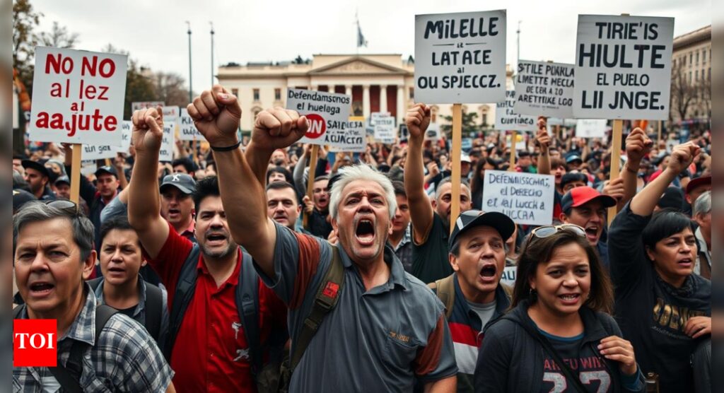 Argentina’s Milei expands limits on right to strike